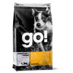 GO! Sensitivity + Shine Duck Dog Recipe 22/12 - Сухой корм для Щенков и Собак с Цельной Уткой и овсянкой 